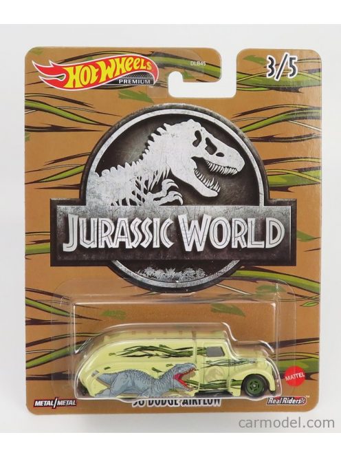 Mattel Hot Wheels - Dodge Aiflow - Jurassic World Cream Grey