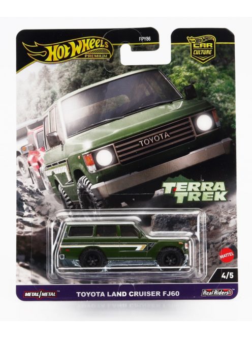 Mattel Hot Wheels - TOYOTA LAND CRUISER FJ60 1982 GREEN