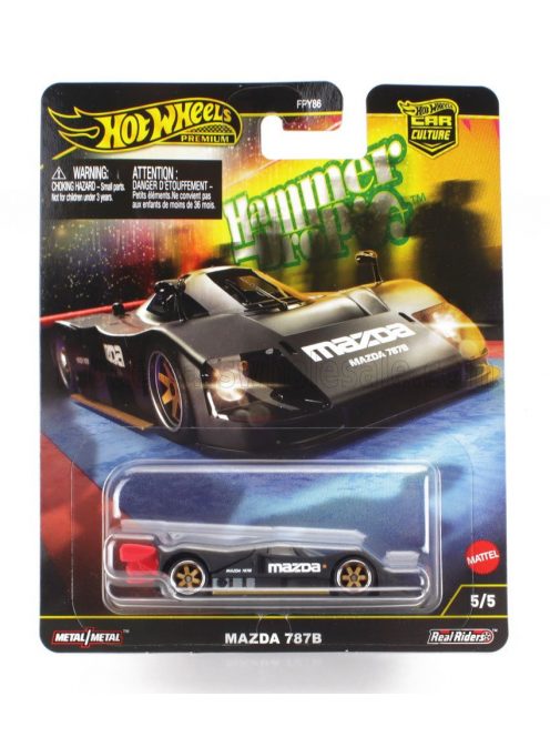 Mattel Hot Wheels - MAZDA 787B BASE RACING 1991 BLACK