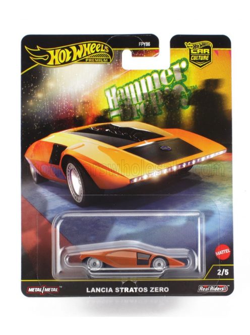 Mattel Hot Wheels - LANCIA STRATOS ZERO BERTONE 1970 COPPER MET