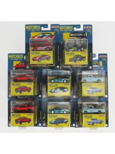   Mattel Hot Wheels - CHEVROLET SET ASSORTMENT 8 PIECES - 2X C-10 PICK-UP - 2X DODGE RAM PICK-UP - 2X SUBARU SVX - 1X FORD PICK-UP - 1X CORVETTE VARIOUS