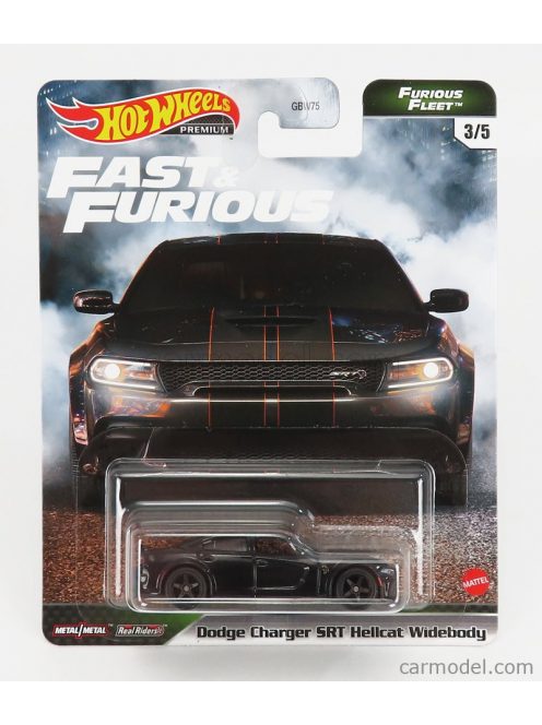 Mattel Hot Wheels - Dodge Charger Srt Hellcat 2020 - Fast & Furious Black