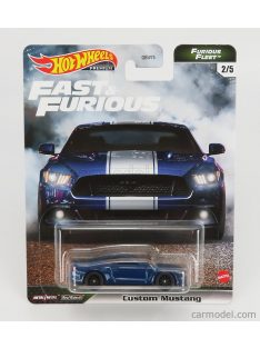   Mattel Hot Wheels - Ford Usa Mustang Coupe 2020 - Fast & Furious Blue