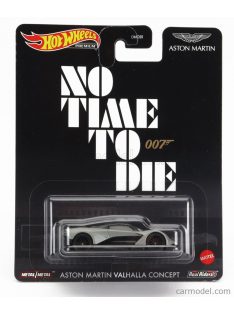   Mattel Hot Wheels - Aston Martin Valhalla Concept 2021 - 007 James Bond - No Time To Die Silver