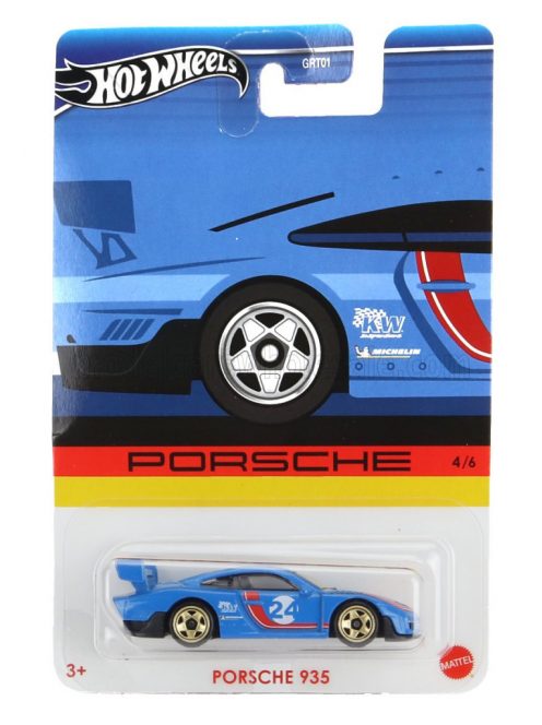 Mattel Hot Wheels - PORSCHE 935 N 24 RACING 1983 BLUE