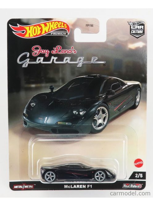 Mattel Hot Wheels - Mclaren F-1 Jay Leno'S Garage Black