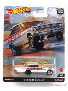   Mattel Hot Wheels - Dodge Coronet Ramchargers Dragster 1965 White Red