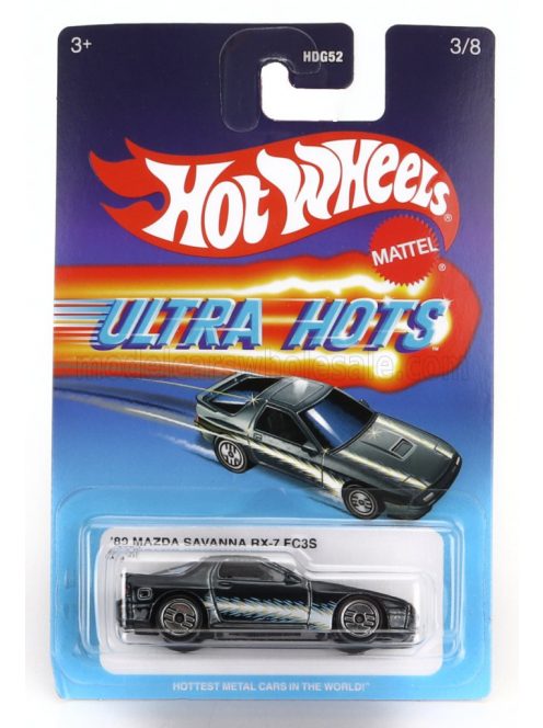 Mattel Hot Wheels - MAZDA SAVANNA RX-7 FC3S 1989 BLACK