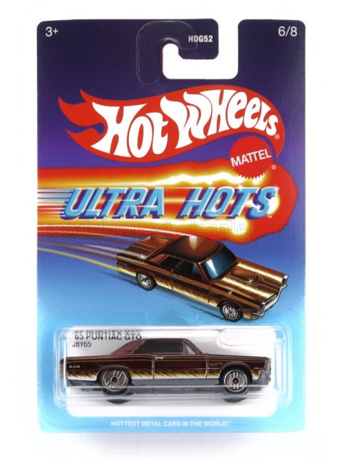 Mattel Hot Wheels - PONTIAC GTO 1965 BROWN MET