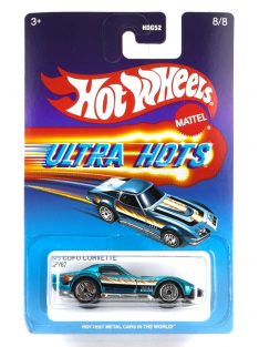   Mattel Hot Wheels - CHEVROLET CORVETTE COPO COUPE 1969 BLUE MET