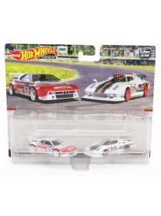   Mattel Hot Wheels - BMW SET 2X PM1 PROCAR N 8 RACING + LANCIA STRATOS N 829 RALLY 1977 WHITE RED GREEN