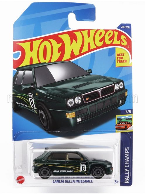 Mattel Hot Wheels - LANCIA DELTA INTEGRALE EVO N 8 RALLY 1992 GREEN