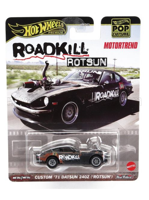 Mattel Hot Wheels - DATSUN 240Z COUPE 1971 - ROTSUN ROADKILL BLACK RUST