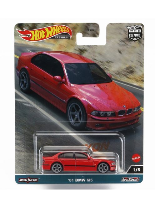 Mattel Hot Wheels - BMW 5-SERIES M5 (E39) 2002 RED