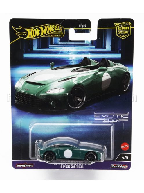 Mattel Hot Wheels - ASTON MARTIN V12 SPEEDSTER EXOTIC ENVY 2021 GREEN