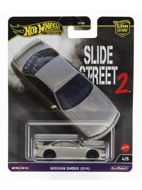 Mattel Hot Wheels - NISSAN SILVIA (s14) 240SX 1995 SILVER