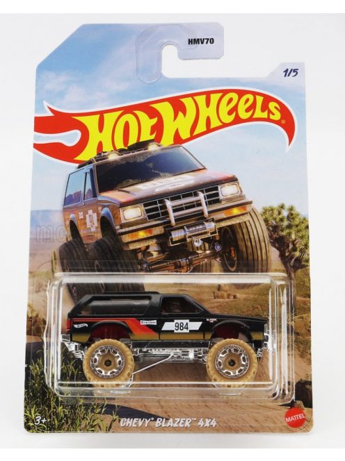 Mattel Hot Wheels - CHEVROLET BLAZER N 984 1978 BLACK