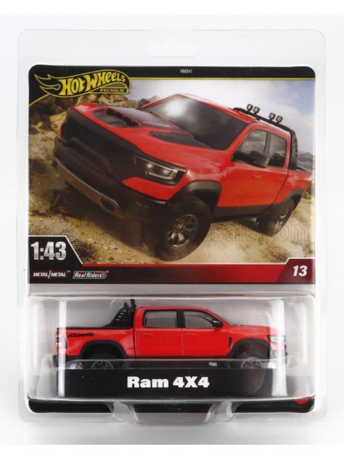 Mattel Hot Wheels - DODGE RAM PICK-UP 4X4 2022 RED