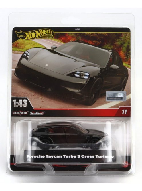 Mattel Hot Wheels - PORSCHE TAYCAN TURBO S CROSS TURISMO 2021 BLACK