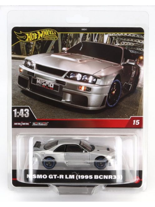 Mattel Hot Wheels - NISSAN GT-R LM (BCNR33) NISMO COUPE 1995 SILVER