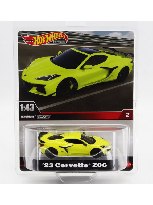 Mattel Hot Wheels - CHEVROLET CORVETTE Z06 COUPE 2023 - BLISTER BOX YELLOW