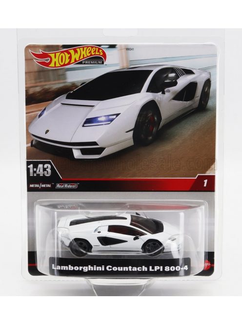 Mattel Hot Wheels - LAMBORGHINI COUNTACH LPi 800-4 2021 - BLISTER BOX WHITE