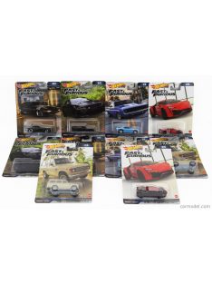   Mattel Hot Wheels - Chevrolet Set Assortment 10 Pieces Fast & Furious Various