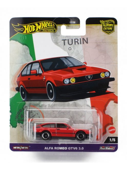 Mattel Hot Wheels - ALFA ROMEO GTV6 3.0 1982 RED