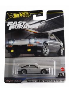   Mattel Hot Wheels - TOYOTA SPRINTER TRUENO (AE86) 1985 - FAST & FURIOUS TOKYO DRIFT 2006 SILVER