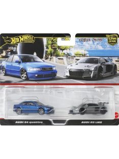   Mattel Hot Wheels - AUDI SET 2X A4 S4 2008 + R8 2020 BLUE GREY