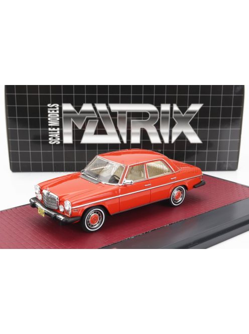 Matrix Scale Models - MERCEDES BENZ 300D (W115) USA VERSION 1976 RED