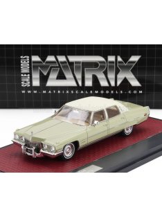   Matrix Scale Models - CADILLAC FLEETWOOD SIXTY BROUGHAM 1972 2 TONE BEIGE