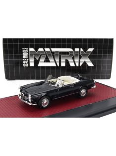   Matrix Scale Models - ALFA ROMEO 2600 SPIDER CABRIOLET OPEN 1962 DARK BLUE