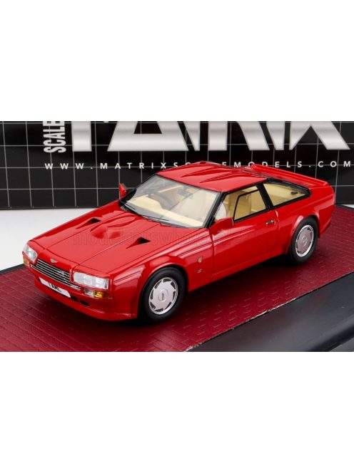 Matrix Scale Models - ASTON MARTIN V8 ZAGATO 1986 RED