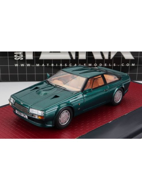 Matrix Scale Models - ASTON MARTIN V8 ZAGATO 1986 GREEN MET