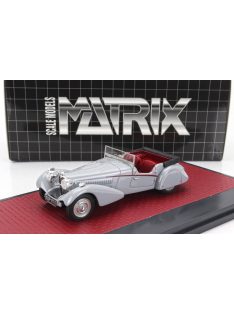   Matrix Scale Models - BUGATTI T57SC ROADSTER VANDEN PLAS OPEN 1938 GREY