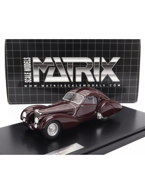 Matrix Scale Models - BUGATTI TYPE 57S ATLANTIC 1937 BROWN