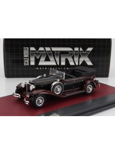   Matrix Scale Models - CORD L-29 PHAETON SEDAN CABRIOLET OPEN 1931 BLACK RED