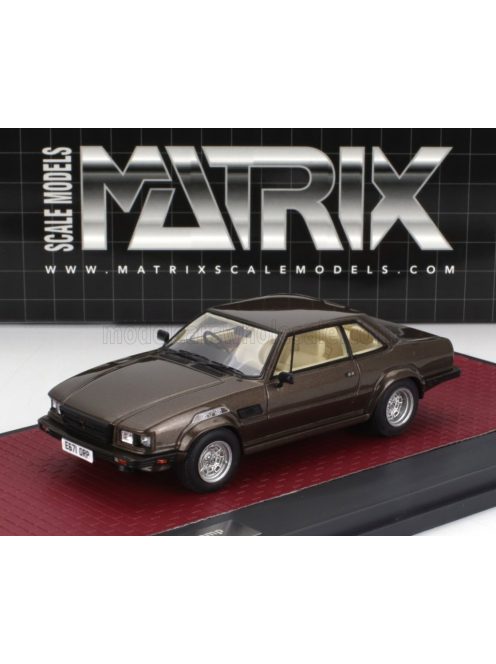 Matrix Scale Models - DE TOMASO LONGCHAMP GTS/E 1988 BROWN MET