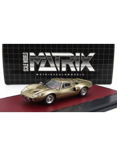 Matrix Scale Models - FORD USA GT40 MKIII 1967 GOLD MET