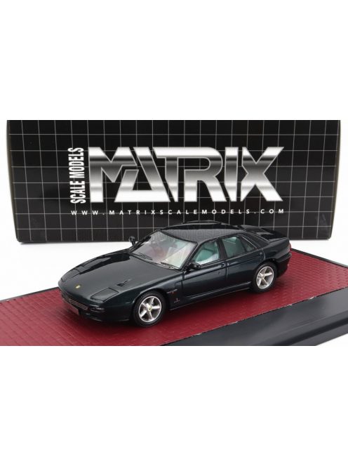 Matrix Scale Models - FERRARI 456GT SEDAN 1993 GREEN MET