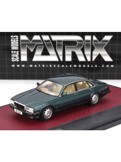 Matrix Scale Models - JAGUAR XJR (XJ40) 1991 GREEN MET