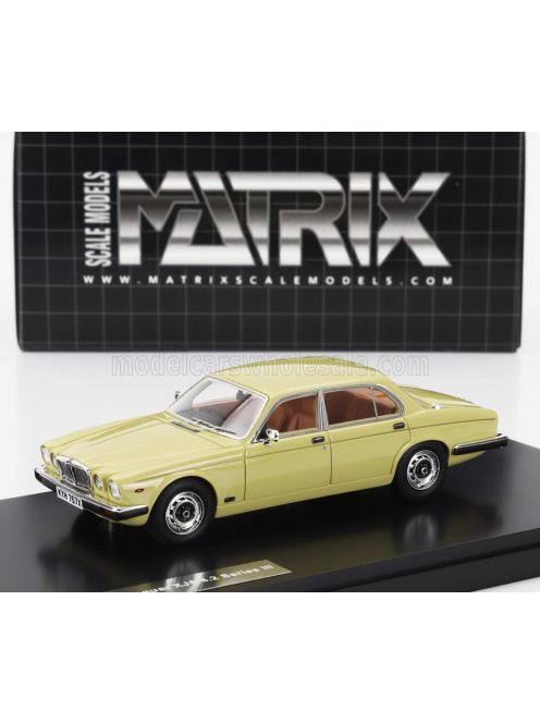 Matrix Scale Models - JAGUAR XJ6 SIII 4.2 1979 PORTLAND BEIGE