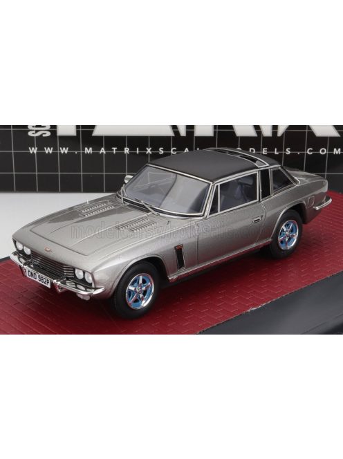 Matrix Scale Models - JENSEN INTERCEPTOR SIII COUPE 1975 SILVER BLACK