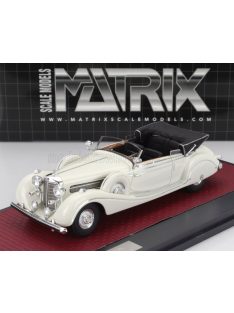   Matrix Scale Models - MERCEDES BENZ 770K (W150) CABRIOLET OPEN 1939 WHITE