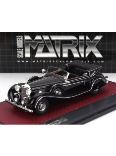   Matrix Scale Models - MERCEDES BENZ 770K (W150) CABRIOLET OPEN 1939 BLACK