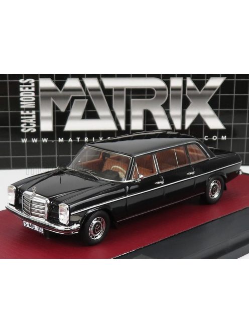 Matrix Scale Models - MERCEDES BENZ V114 POLLMANN 1969 BLACK