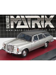   Matrix Scale Models - Mercedes Benz S-Class 280Se Crayford Estate Station Wagon (W108) 1970 Silver