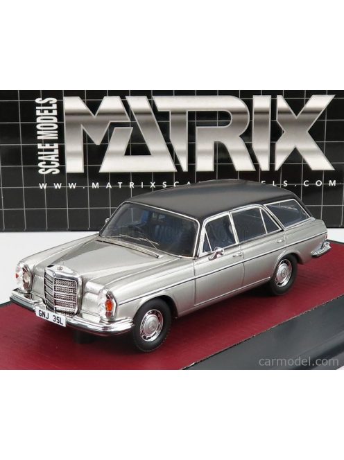 Matrix Scale Models - Mercedes Benz S-Class 280Se Crayford Estate Station Wagon (W108) 1970 Silver