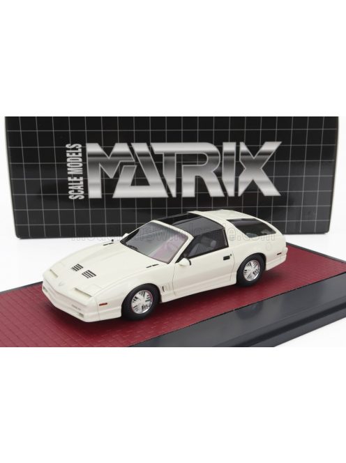 Matrix Scale Models - PONTIAC FIREBIRD TRANS AM TYPE K KAMMBACK CONCEPT PROTOTYPE 1985 WHITE